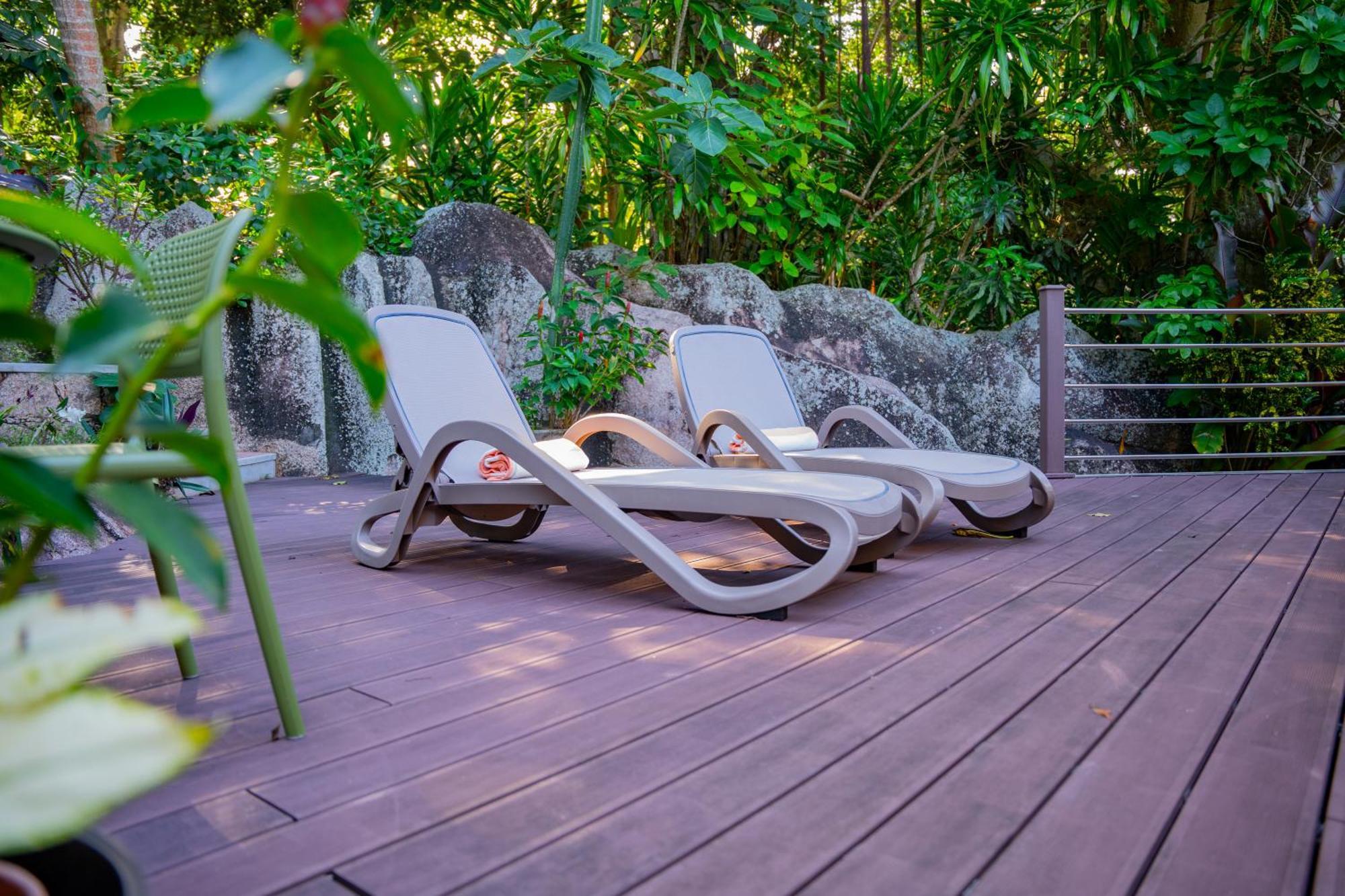Pension Michel Villa Roche Bois La Digue Buitenkant foto